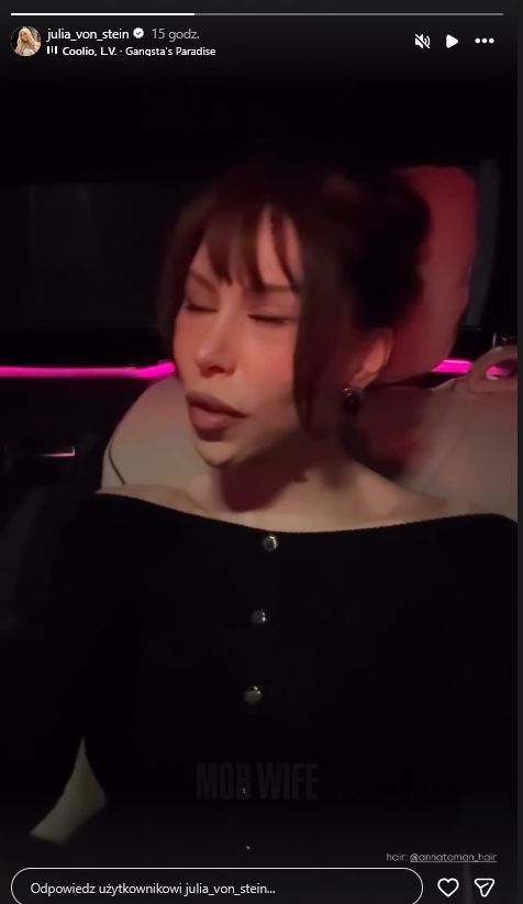 Nowa fryzura Julii von Stein