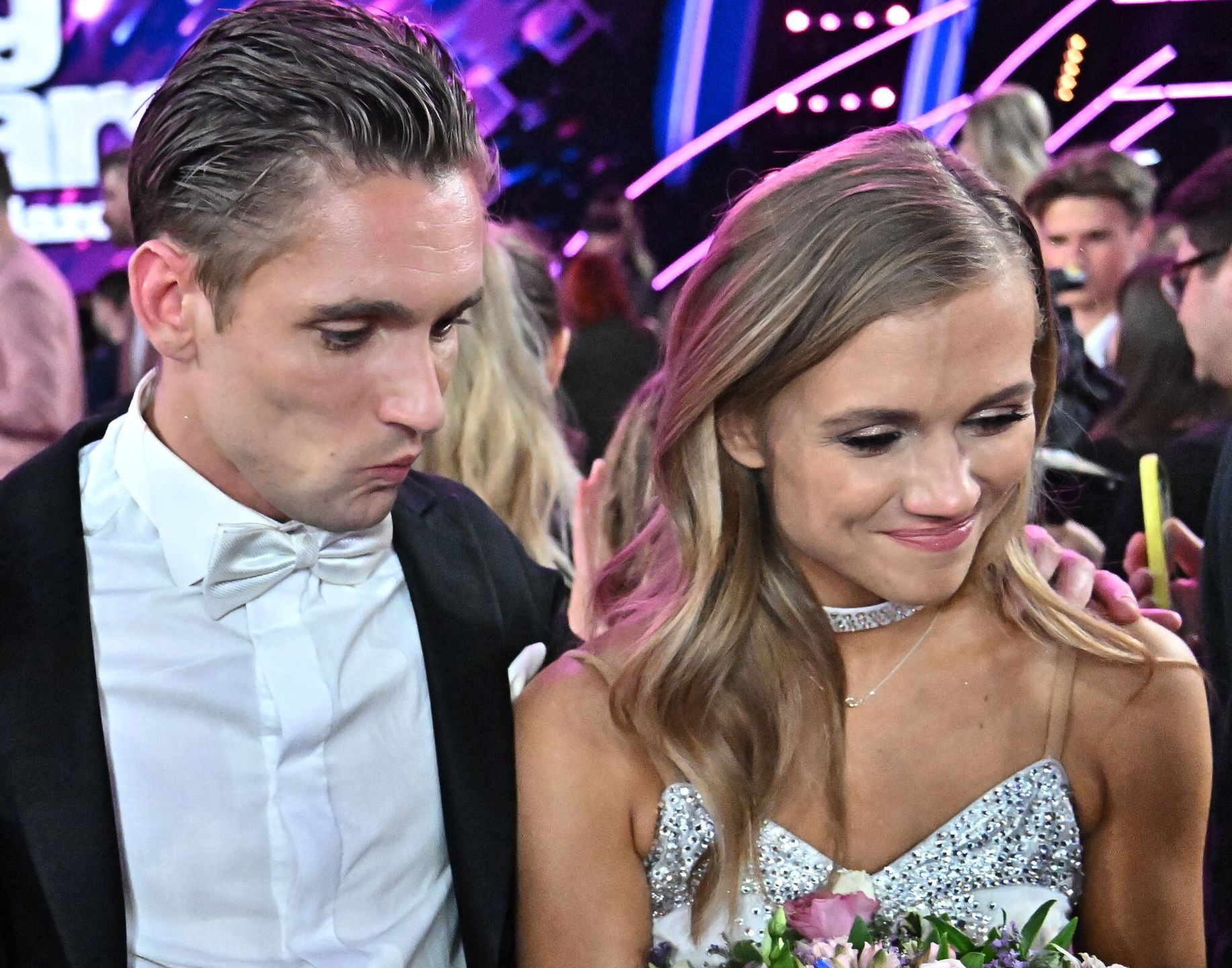 Filip Gurłacz i Agnieszka Kaczorowska