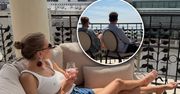 Marta Wierzbicka w rocznicę ślubu w luksusowym hotelu. Je mężowi z ręki