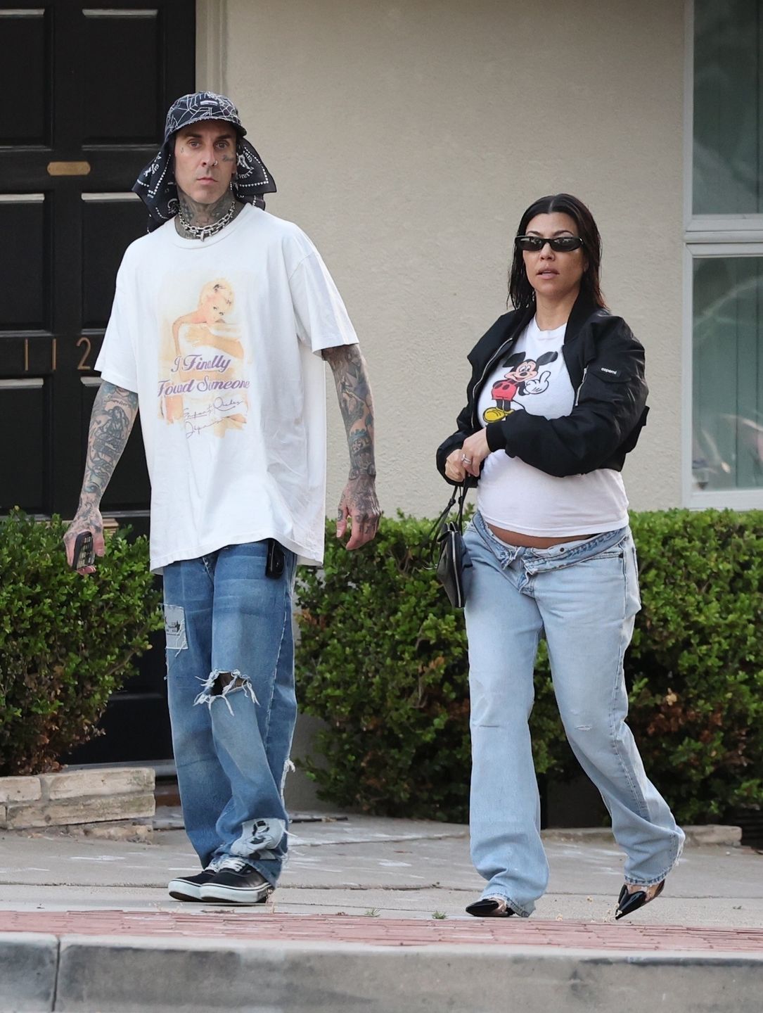 Kourtney Kardashian i Travis Barker maszerują na randkę
