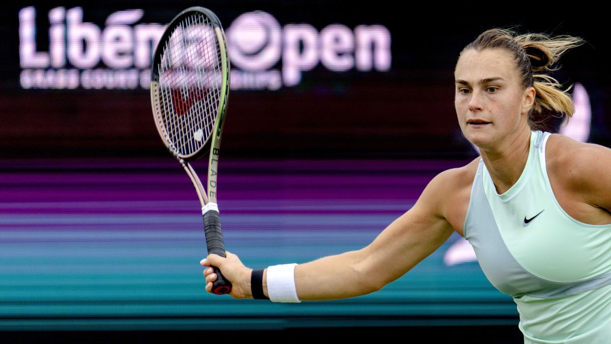 Zdjęcie okładkowe artykułu: PAP/EPA / Sander Koning / Na zdjęciu: Aryna Sabalenka