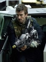 Sebastian Cordero i Sharlto Copley na księżycu Jowisza