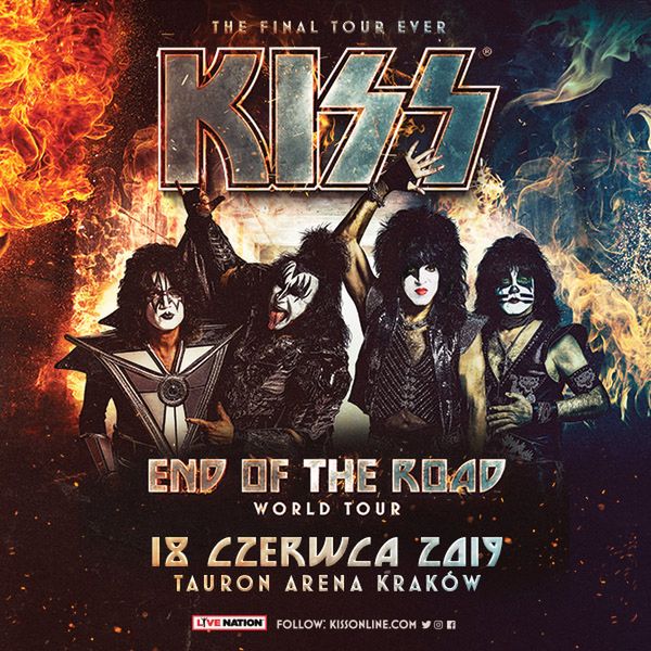 "End Of The World Tour" - legenda rocka - Kiss zagra w Krakowie!