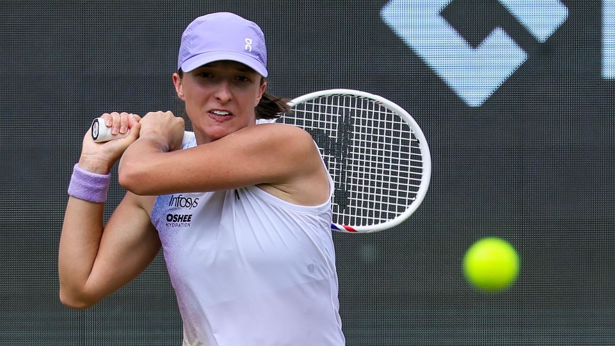 PAP/EPA / EPA/RONALD WITTEK / Na zdjęciu: Iga Świątek