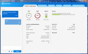 TeamViewer dla Windows - widok panelu dla smartfona