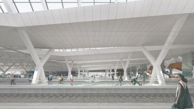 Warszawa Zachodnia. Warto pomęczyć się chwilę na drodze, bo potem będziemy mieć imponujący nowy dworzec