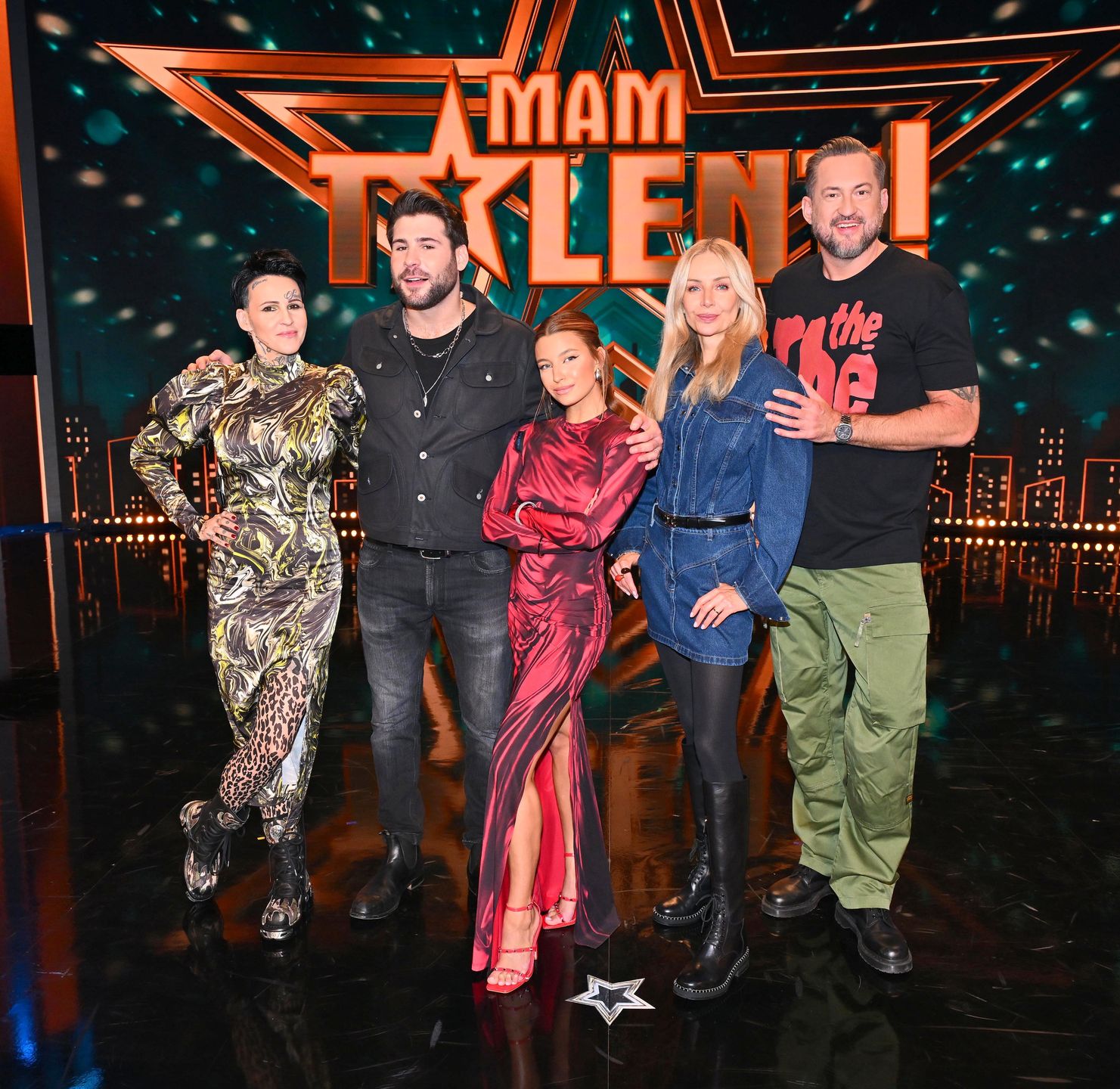 Jury i prowadzący "Mam talent!"