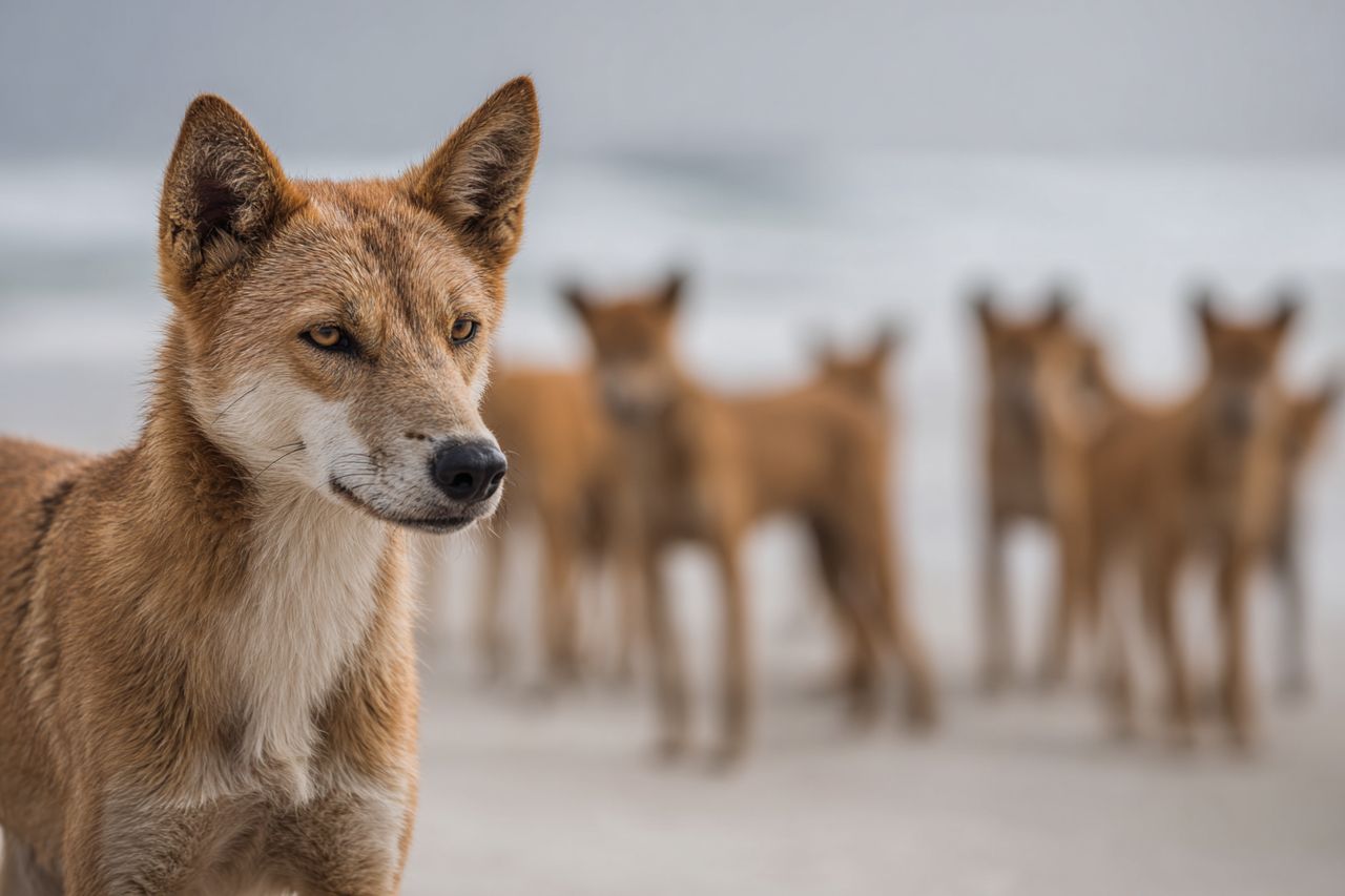 Tragiczna śmierć 19-latki na K’gari. Ciało Kanadyjki otoczone stadem dingo na słynnej plaży