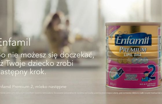 Mleko Enfamil pierwszy raz reklamowane w telewizji (wideo)
