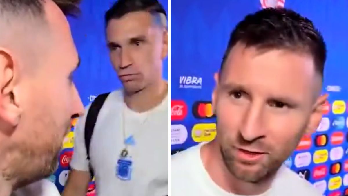 Emiliano Martinez i Leo Messi