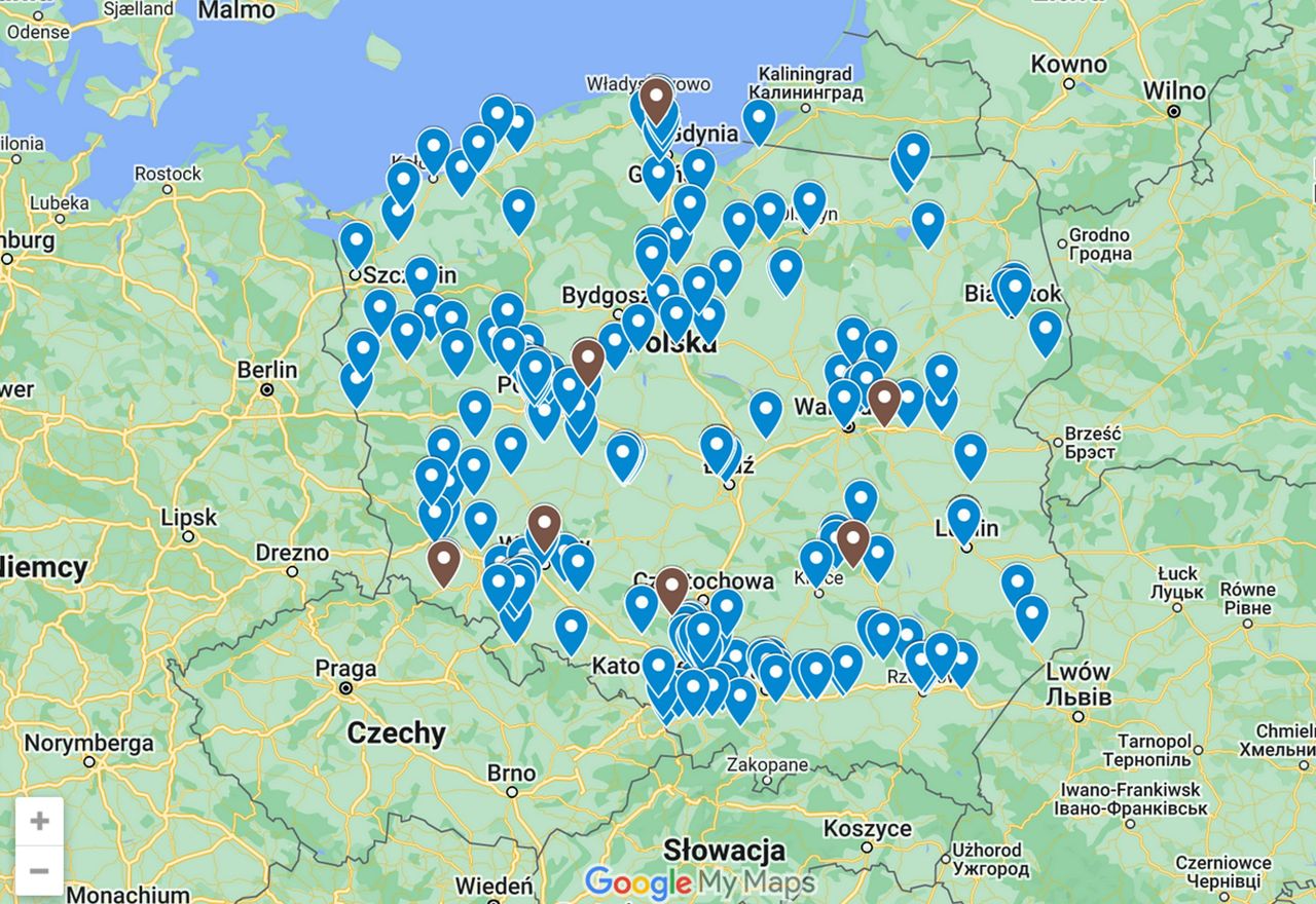 Ta mapa pomoże niejednemu Polakowi. Podpowie, gdzie w niedzielę iść na zakupy