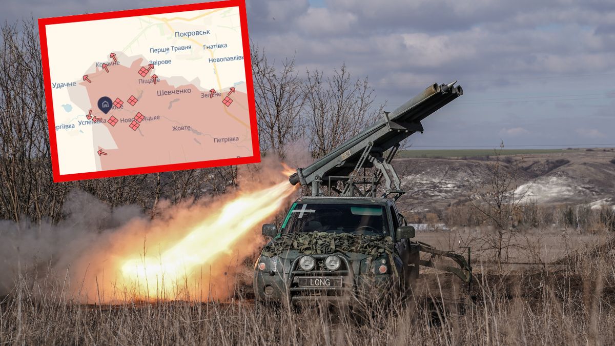 Kolejne zdobycze Rosjan pod Pokrowskiem