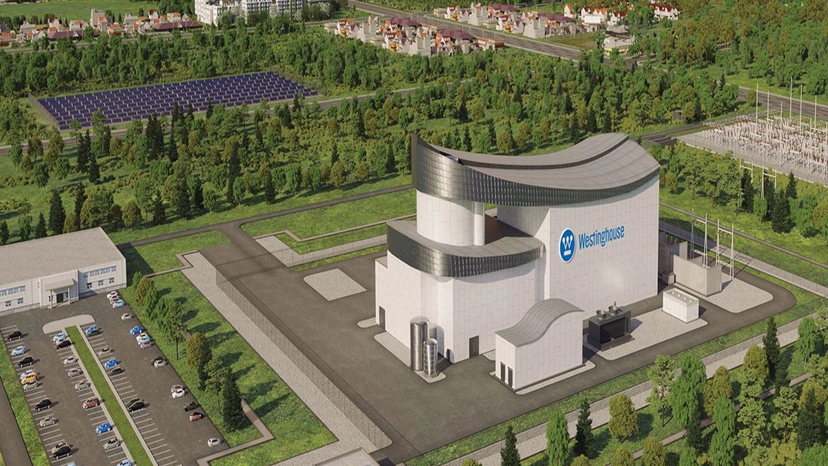 Nowe reaktory AP300 mają zastąpić zamykane elektrownie węglowe