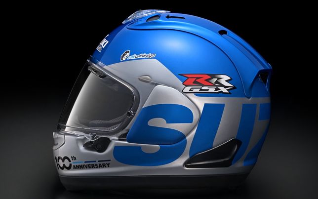 Arai RX-7 100-lecie Suzuki