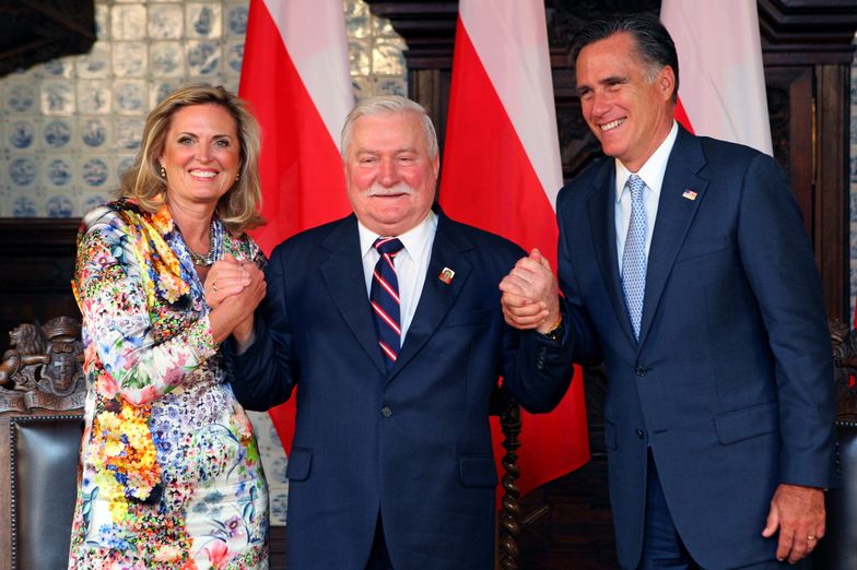 Najważniejszy moment wizyty Romney'a w Polsce