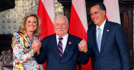 Najważniejszy moment wizyty Romney'a w Polsce