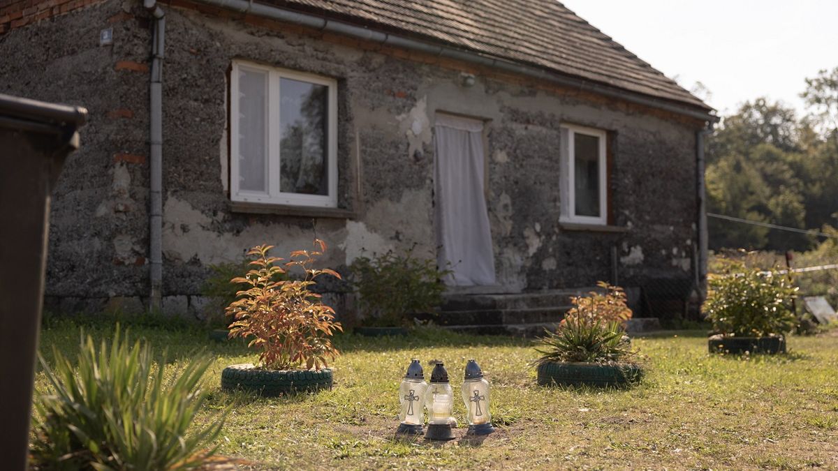 Dom w Czernikach. Tutaj Paulina G. i Piotr G. zabijali noworodki. 