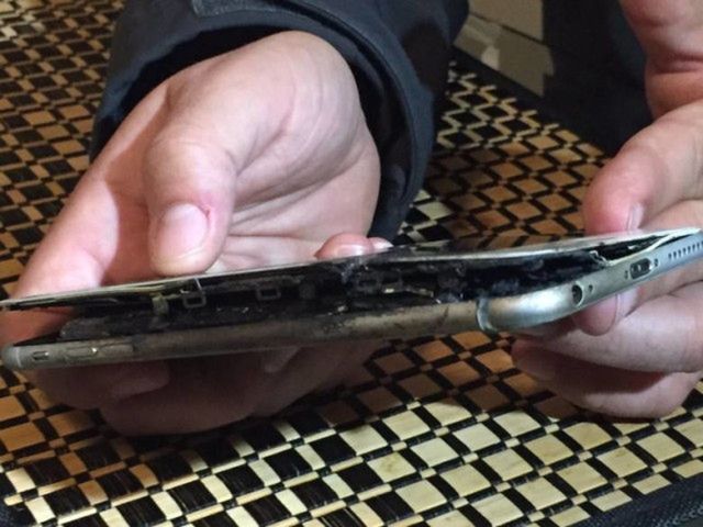 iPhone 6 to nadal gorący towar - ten egzemplarz spłonął w kieszeni jednego z użytkowników 2