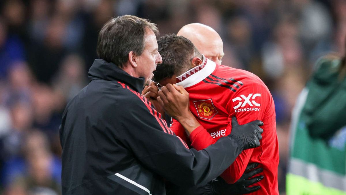 Getty Images / Robin Jones / Na zdjęciu: Raphael Varane (z prawej)