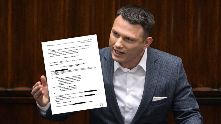 Sławomir Mentzen pierwszy raz jest posłem - stąd dopiero po pierwszym oświadczeniu majątkowym możemy poznać jego majątek 