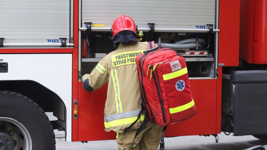 Do pożaru doszło w domu przy ul. Kwiatowej w Chełmnie