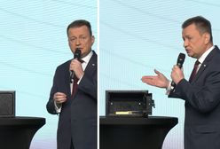 Błaszczak otworzył sejf na konferencji. Pokazał, co jest w środku