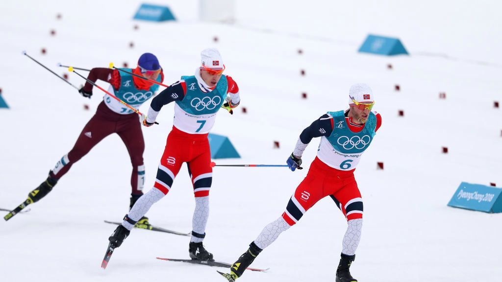 Zdjęcie okładkowe artykułu: Getty Images / Tom Pennington / Martin Johnsrud Sundby przed Simenem Hegstadem Kruegerem 