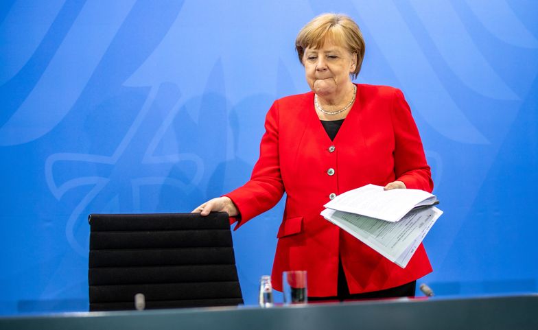 Kanclerz Angela Merkel ma powody do niepokoju o gospodarkę.