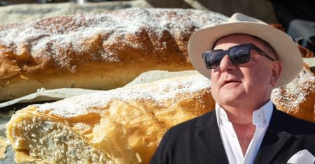 Makłowicz zajada się tym węgierskim deserem. Serowy farsz to poezja
