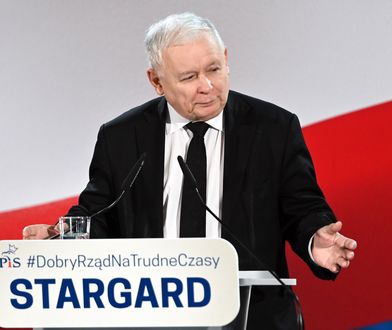 Prezes PiS się przejęzyczył. Kaczyński o Smoleńsku