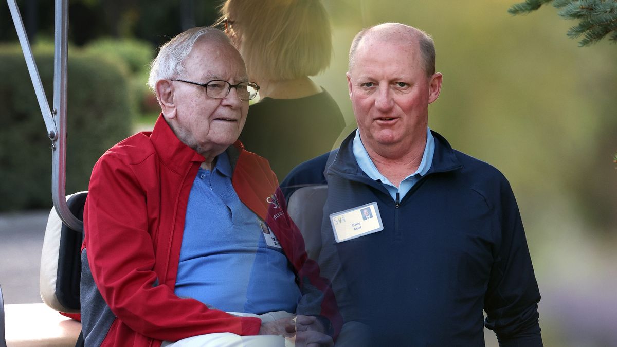Warren Buffett i Greg Abel - były i obecny prezes Berkshire Hathaway