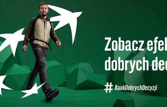 Andrzej Bargiel znów w kampanii BNP Paribas. Bank pokazuje "efekt dobrych decyzji".