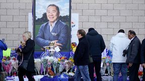 Fani i piłkarze złożyli hołd właścicielowi Leicester. Trofeum pod jego zdjęciem