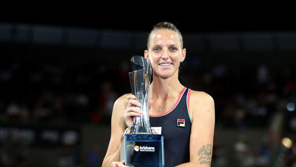 Zdjęcie okładkowe artykułu: Getty Images / Chris Hyde / Na zdjęciu: Karolina Pliskova, mistrzyni Brisbane International 2019