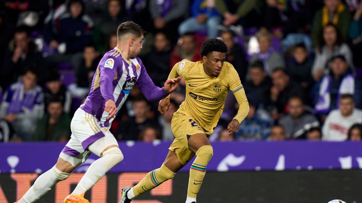 Getty Images / Diego Souto/Quality Sport Images / Na zdjęciu: Ivan Fresneda (z lewej) w walce z Alexem Balde