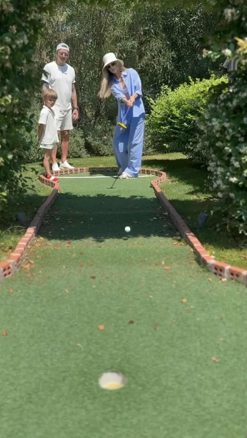 Sielskie chwile Małgorzaty Rozenek z familią na wakacjach