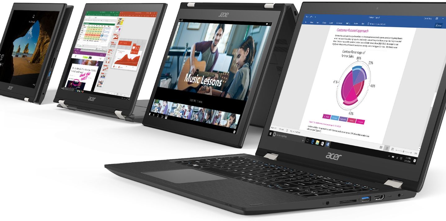 Acer Spin: najsmuklejsze konwertowalne notebooki 2w1 z pracą na baterii do 10 godzin 4