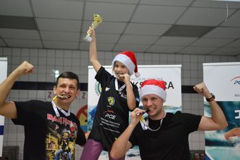 Bełchatów: Mikołajkowe Zawody Pływackie Sekcji Pływackiej EKS SKRA Bełchatów odbyły się na basenie krytym przy "Sport Hotelu"