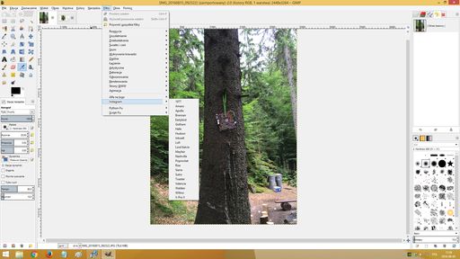 GIMP Instagram Effects