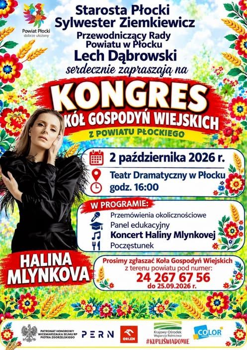 Kongres Kół Gospodyń Wiejskich w Płocku 