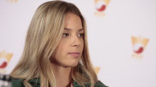 Maja Chwalińska dziękuje twórcy swojego muralu w Dąbrowie Górniczej: To mnie bardzo wzruszyło