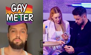 Luka "zbadał" swoją orientację za pomocą internetowego filtra, a były Jeleniewskiej to skomentował: "Tak ciepły ciepłemu" (WIDEO)