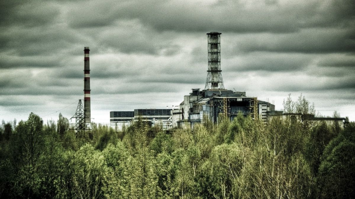Widok na elektrownię