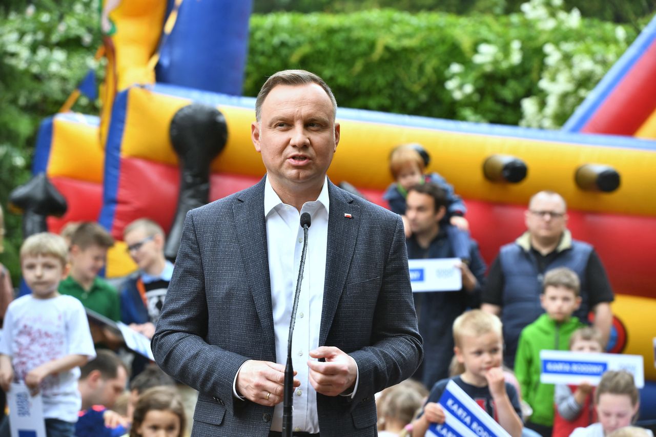 Wybory 2020. Prezydent Andrzej Duda: chrońmy dzieci przed pornografią