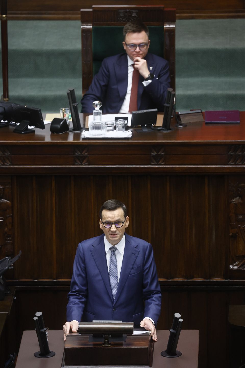 Ekspertka od mowy ciała analizuje expose Mateusza Morawieckiego