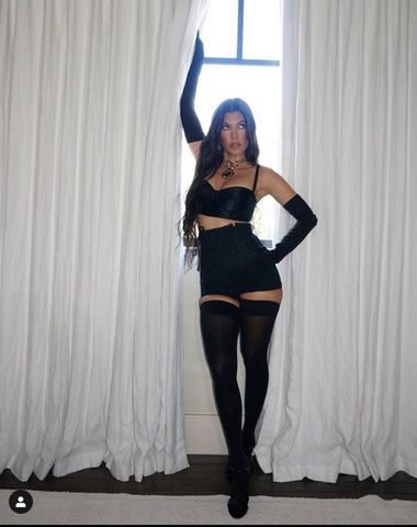 Kourtney Kardashian w bieliźnie od Dolce&Gabbana