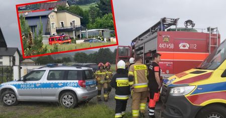 Chłopiec zakleszczony przez bramę. Musieli go uwolnić strażacy