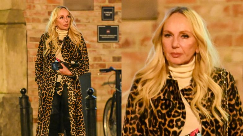 Helena Deeds z "Żon Miami" przyłapana w Warszawie pod osłoną noc