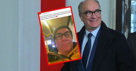 "Czas do domu. Fajny dzień". Czarzasty dziękuje z autobusu