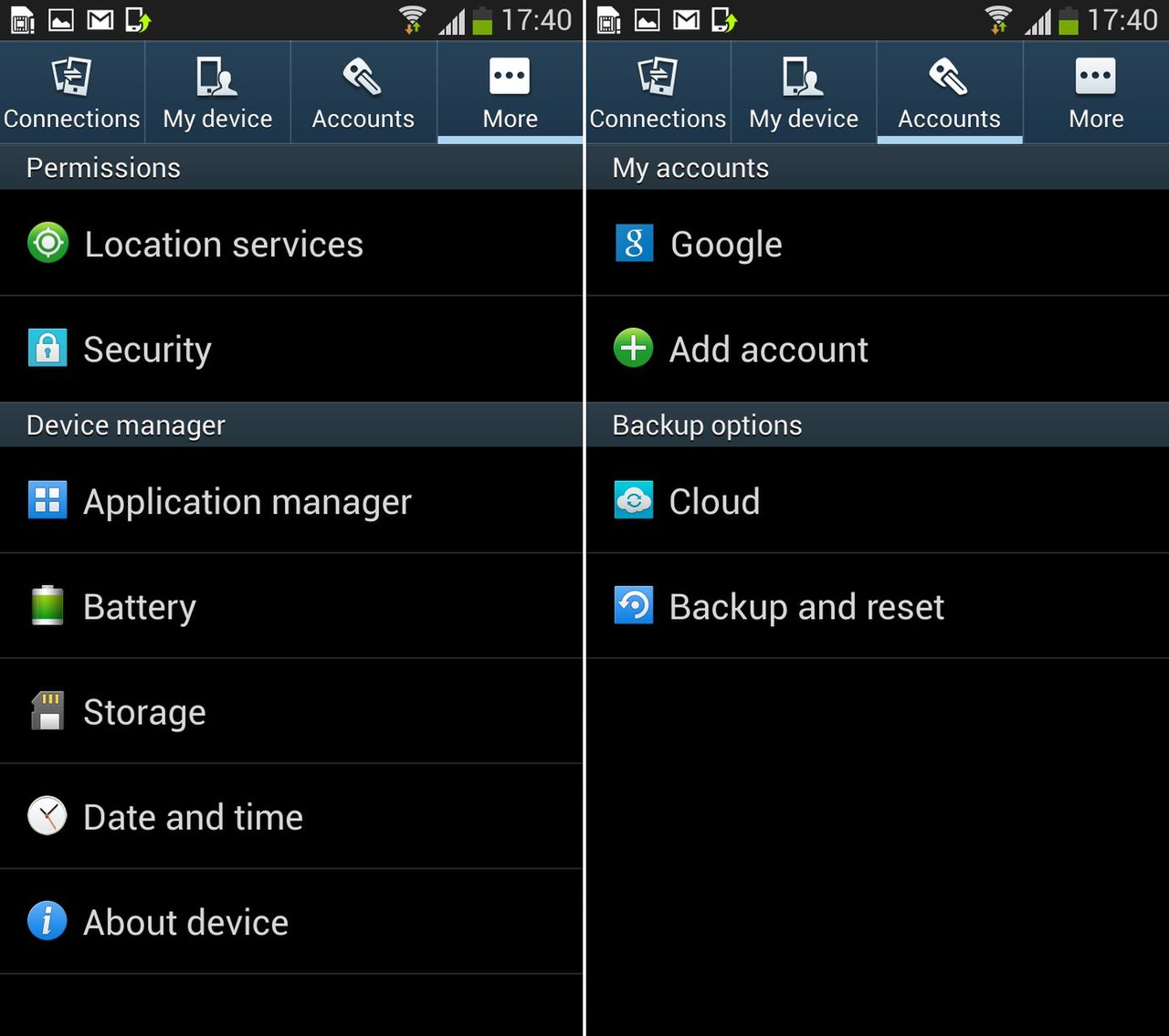 Android 4.2 dla Galaxy S III (fot. sammobile.com)